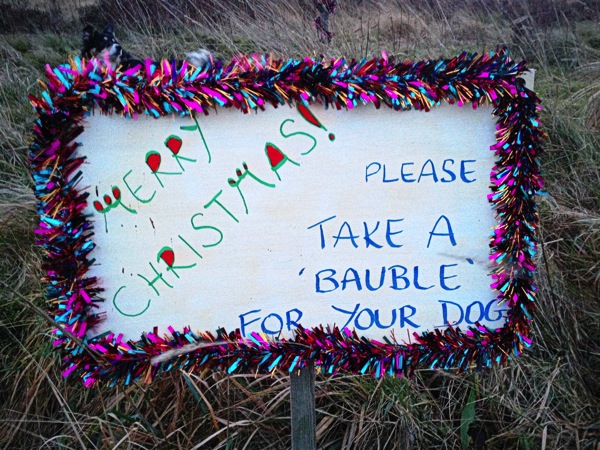 Bauble Sign